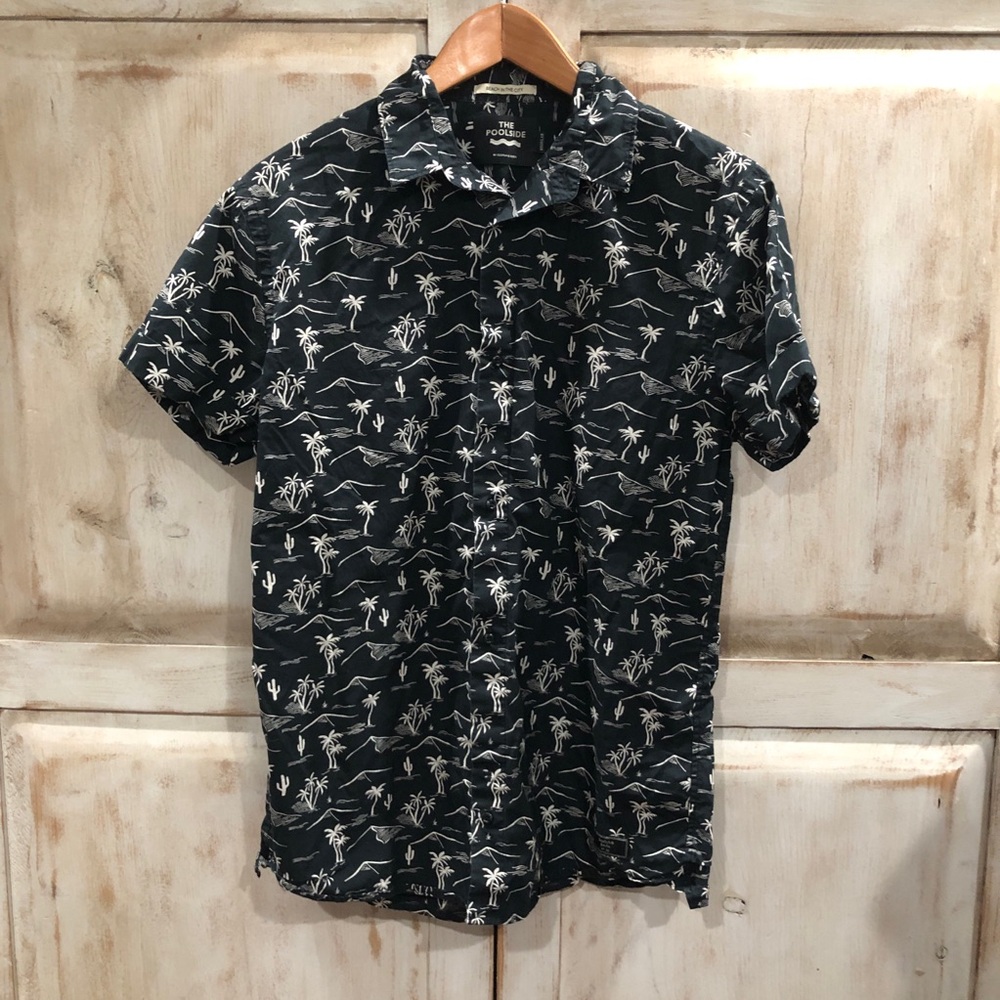 Scotch and soda printed button up